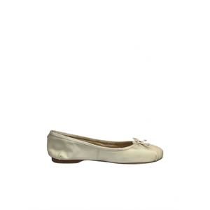 NEW SAM EDELMAN women's zooey ballet flat in modern ivory